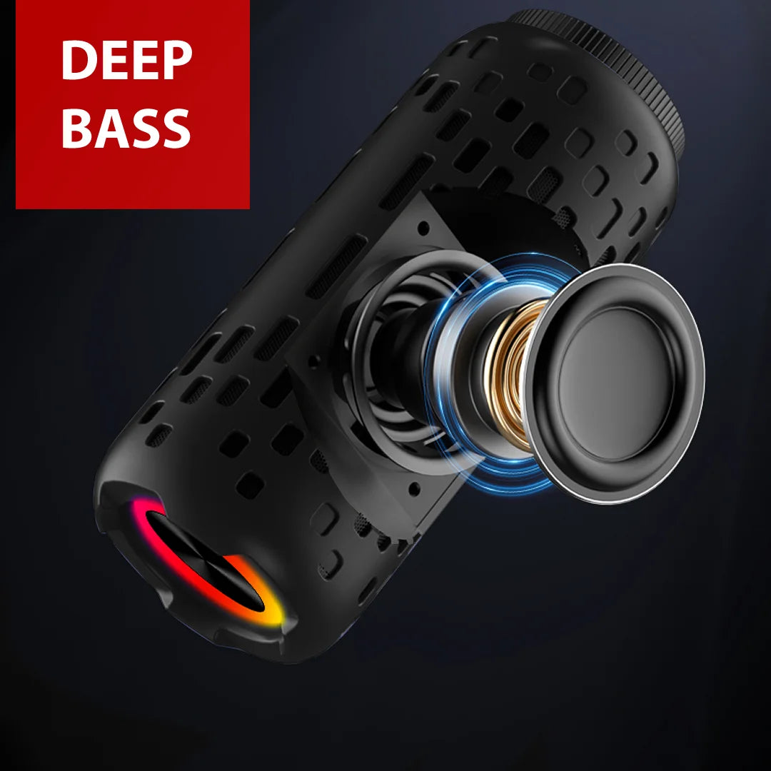 Jemcravo® Waterproof Speaker with Earbuds