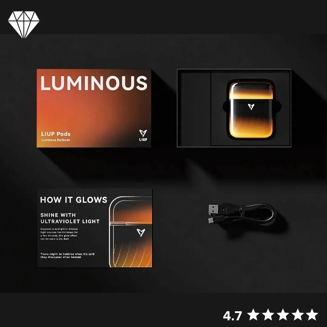 Jemcravo® Glowing FIRE Sands Casing and EarBuds PRO