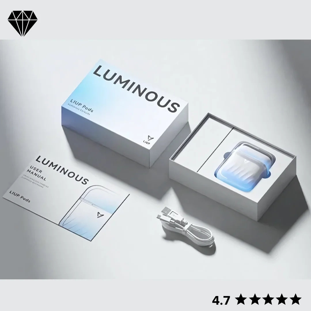Jemcravo® Glowing ICE Sands Casing and EarBuds PRO